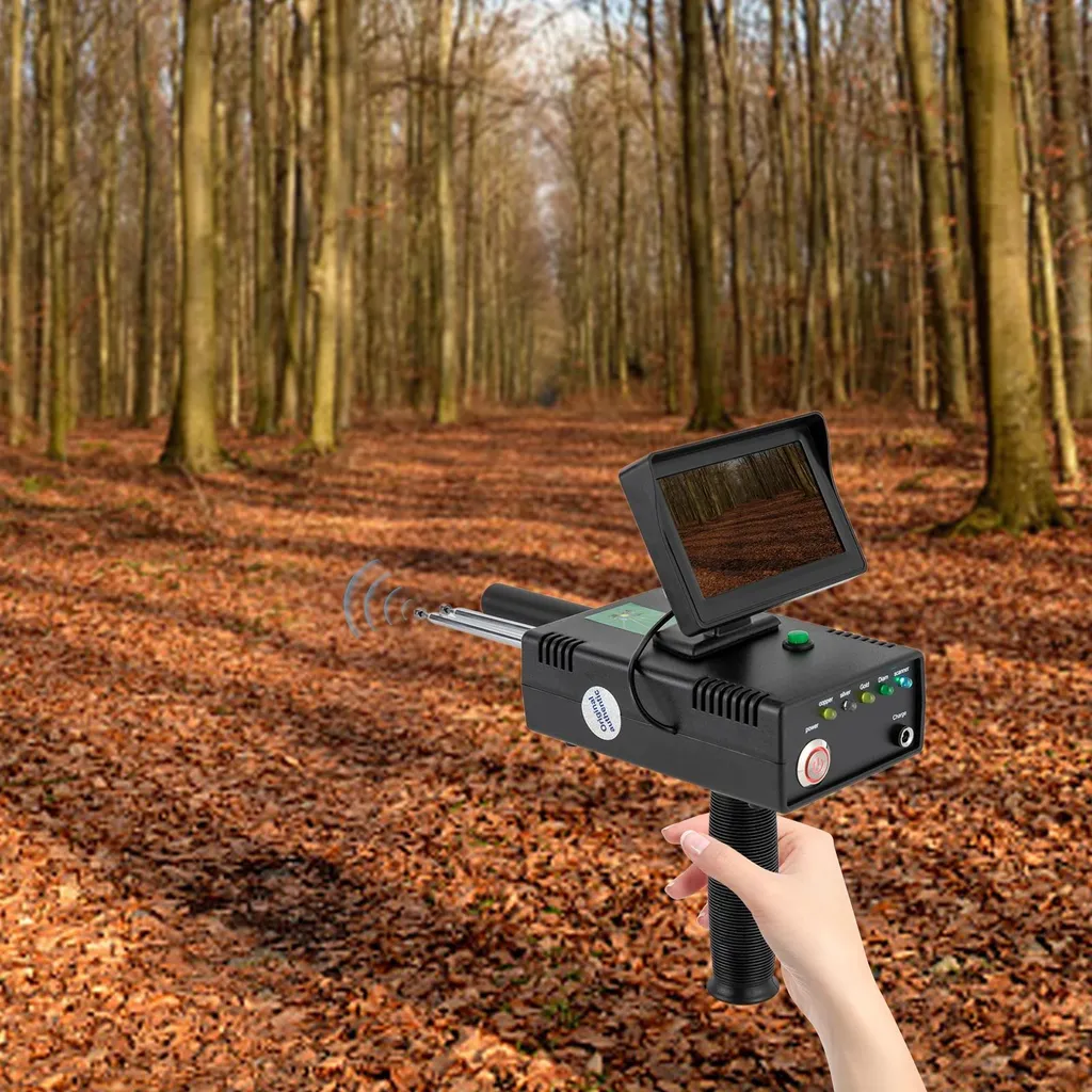 Scanner souterrain télécommandé pour détection or et argent noir 30m - 10