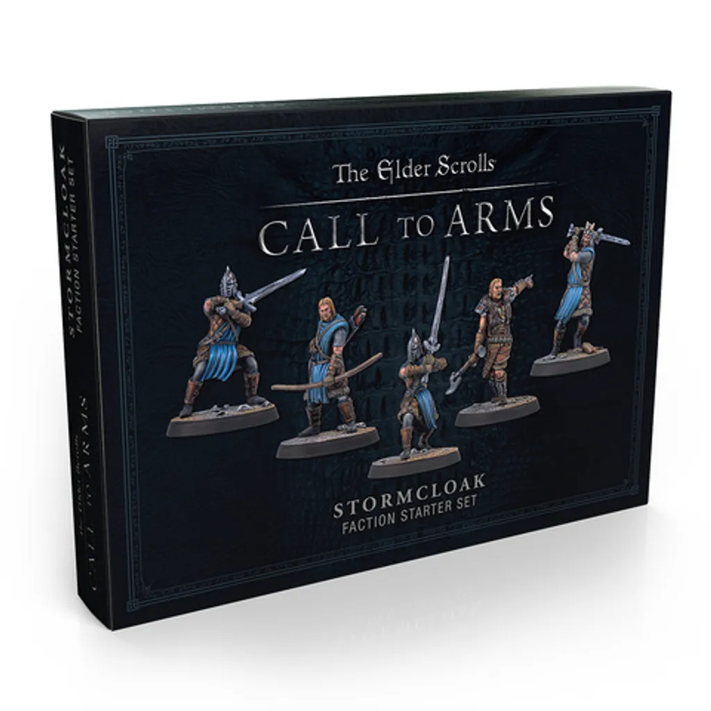 Kit Démarrage Stormcloak Elder Scrolls Call to Arms figurines résine