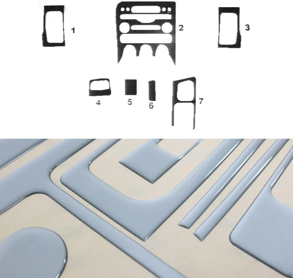 Kit Interni Honda City 2006-2016 Ottica Alluminio 7pz - No Graffi