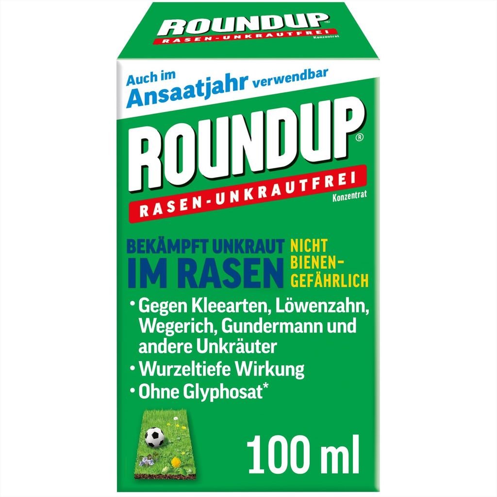 Roundup Rasen-Unkrautfrei 100ml Konzentrat gegen Produktbild 