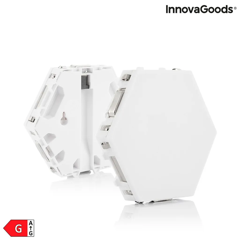Applique Murale LED Hexagonale Tactile et Modulable Tilight - Pack de 3