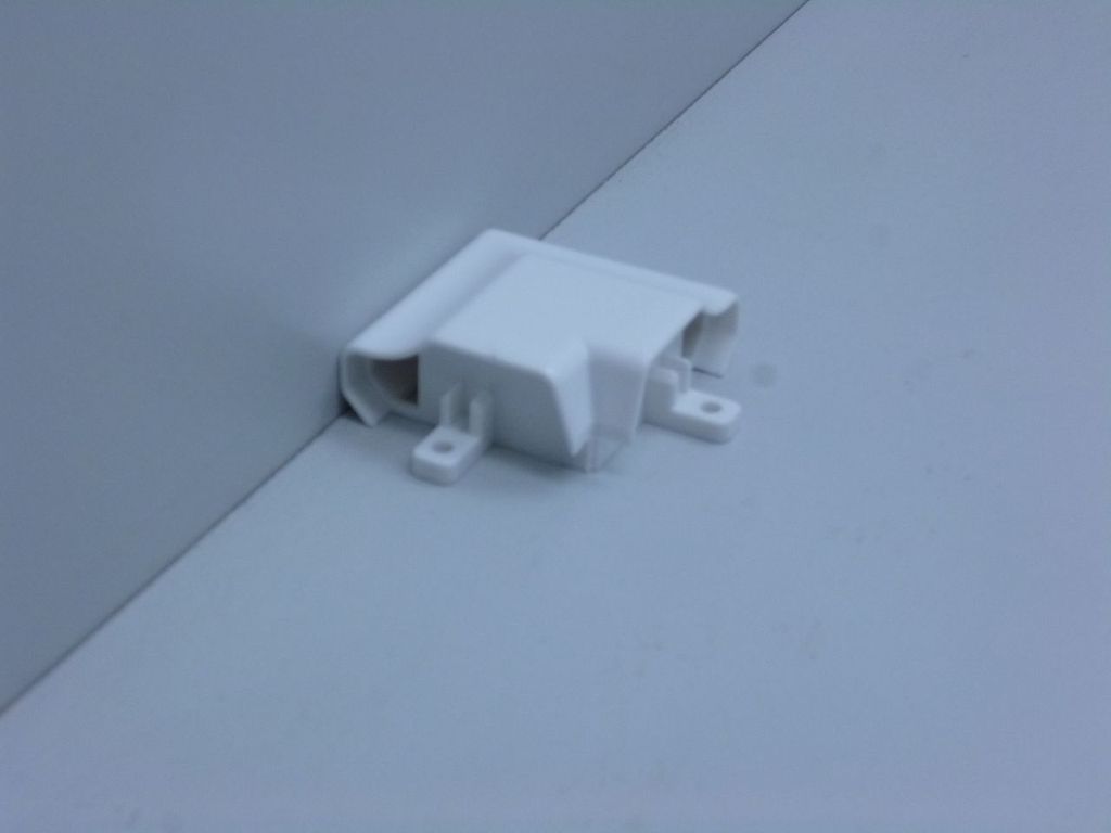 B.S. Bauprogramm Außenecke für Deckenabschlussleiste 17 x 36 mm weiß
