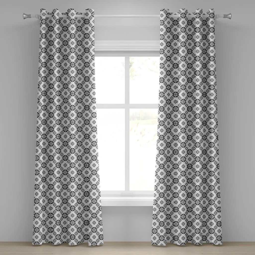 Tende Etniche ABAKUHAUS Antracite 280x245cm | Arredo Boho Chic Soggiorno