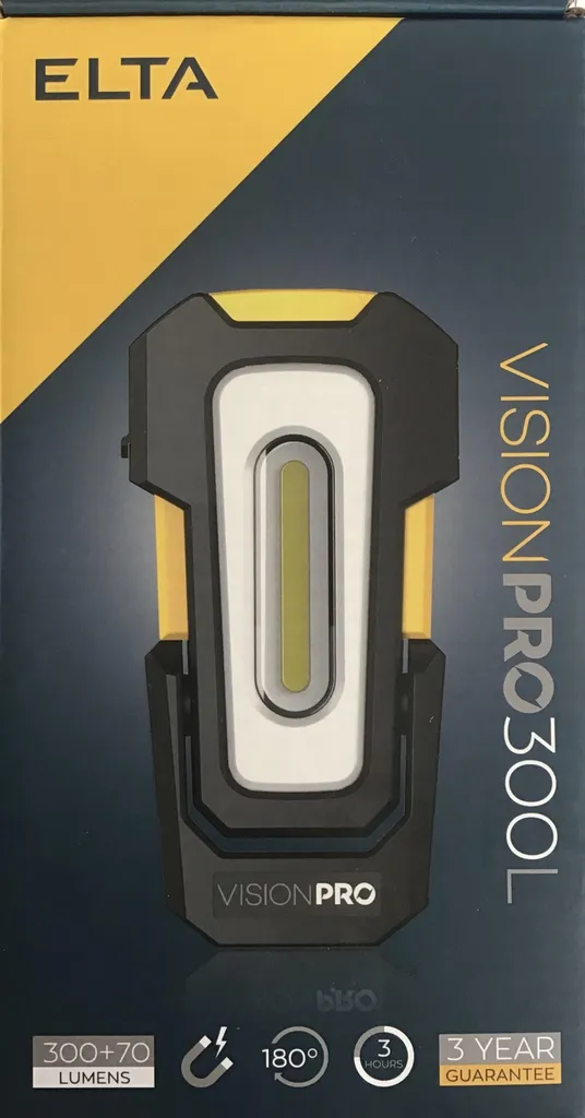 Lampe Elta VisionPro 300L Pocket EB8258 pour éclairer zones sombres