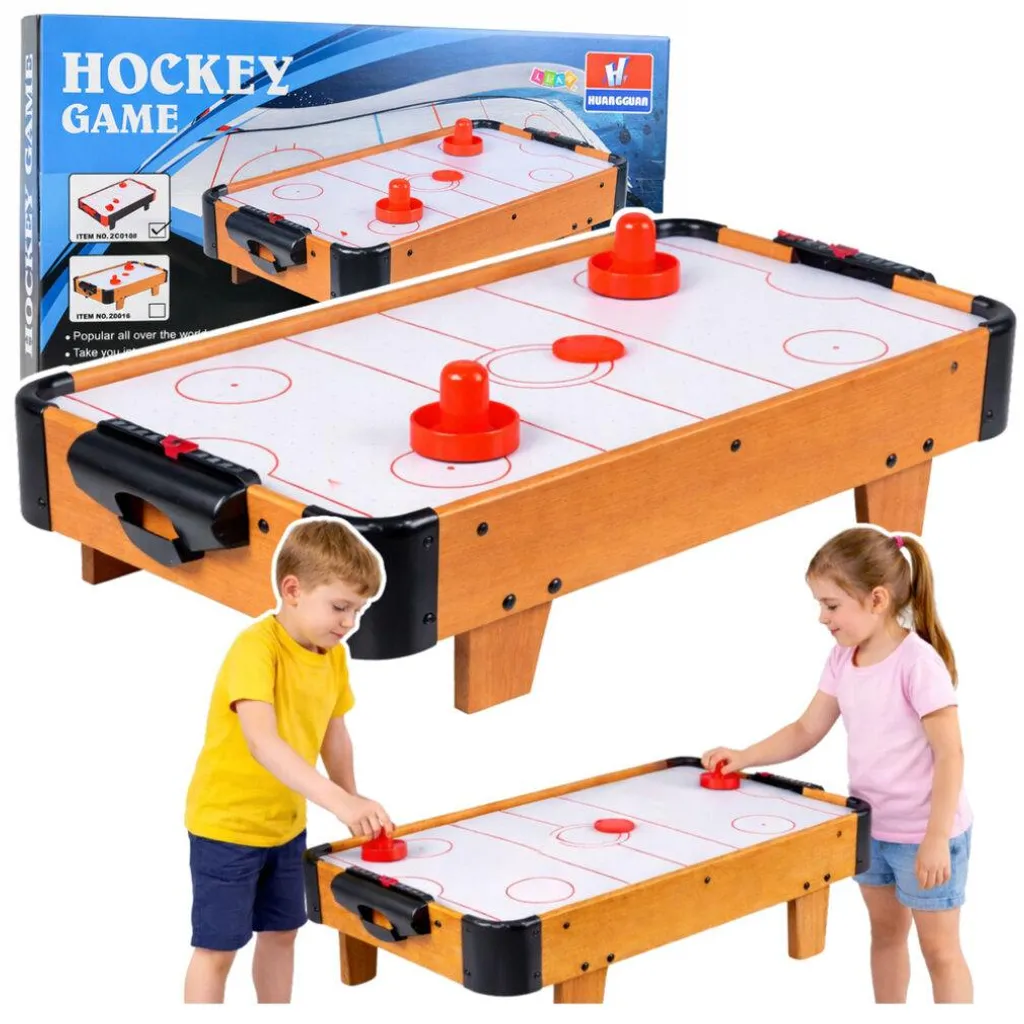 Jeu de air hockey bois enfant - Idéal pour cadeau anniversaire et fête