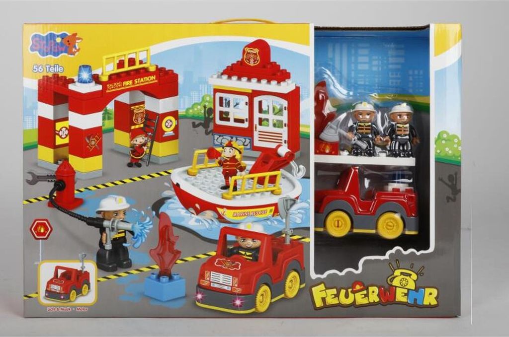 Star-Power Blocs de construction Pompiers Jouets Enfants Image du produit 