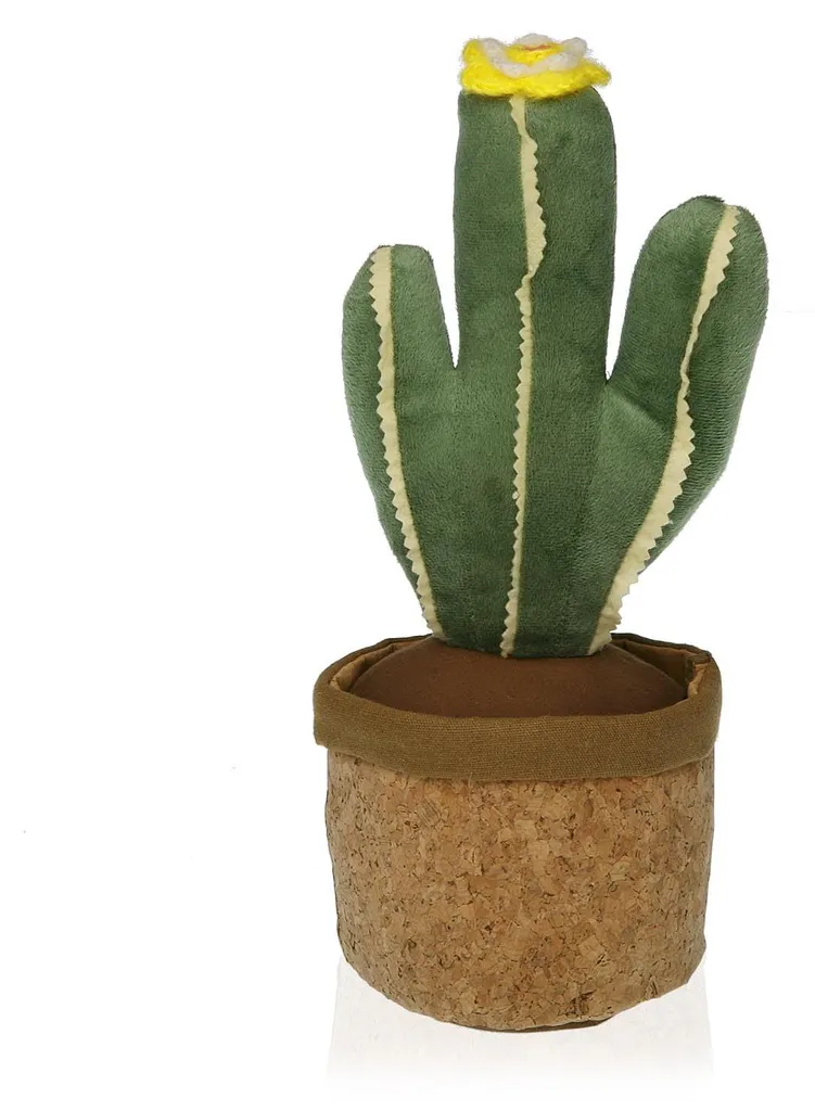 Cactus de blocage porte 33cm - Arrêt de porte lesté en tissu robuste