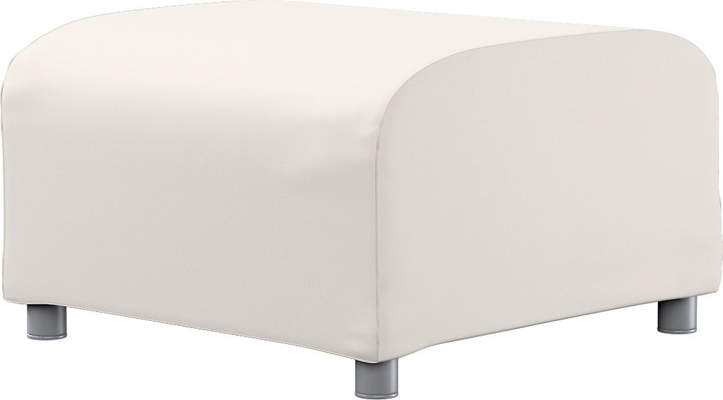 Dekoria Bezug für Klippan Hocker, hellbeige, Husse, Klippan Hocker