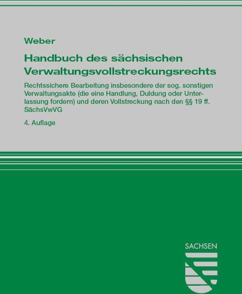 Handbuch des sächsischen Verwaltungsvollstreckungsrechts