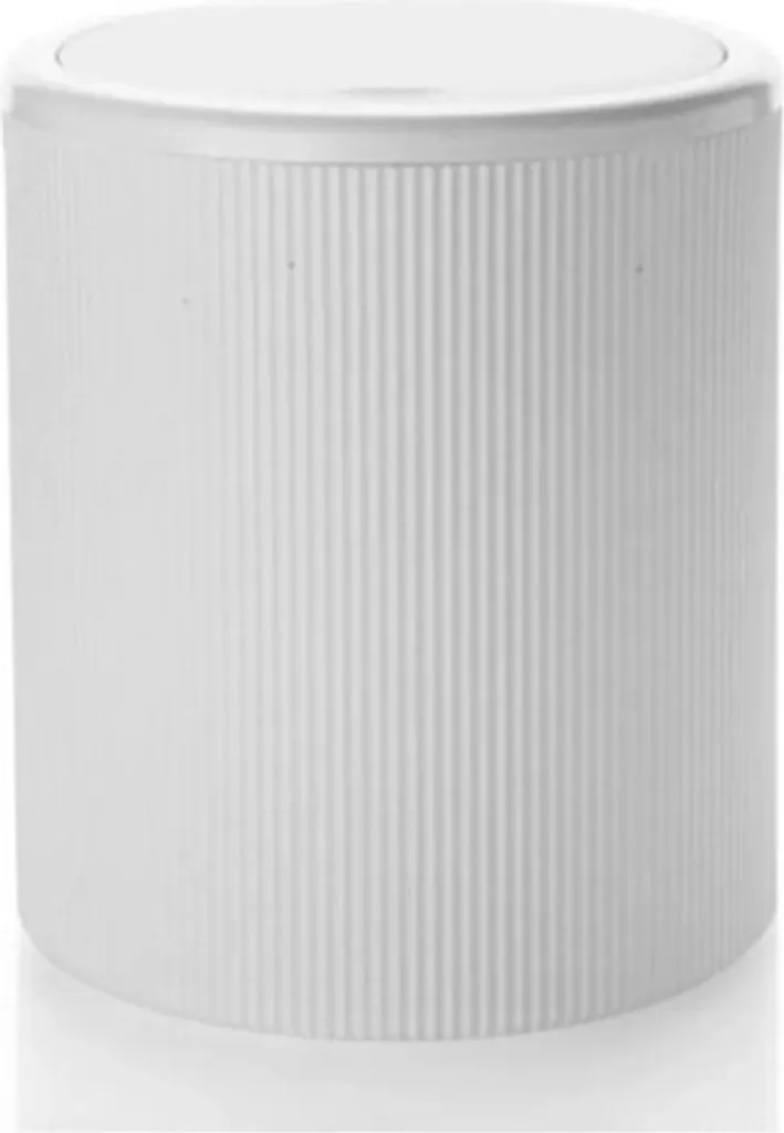 Rangement de salle de bain blanc Mijolnir PZR-076 pour cosmétiques et soins