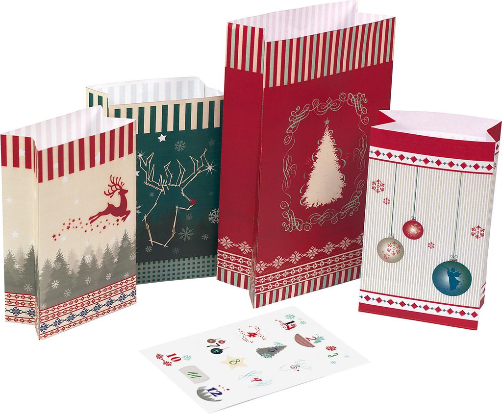 Adventskalender 24Tütchen Nord 80311 von ROTH Produktbild 