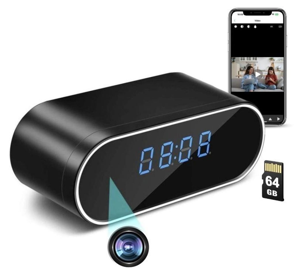 Mała kamera iUni IP07, Wi-Fi, 64GB, Full HD, 160°, Night Zdjęcie produktu 