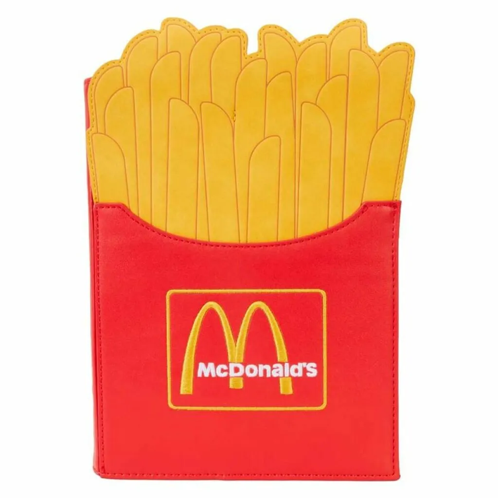 Quaderno Patatine McDonald's Loungefly - Organizer con Zip Scuola Ufficio