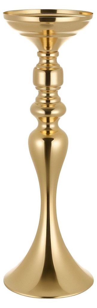 16 PCS Wedding Flower Vase, 38 cm Tall Flower Table Centerpieces, Crystal Banquet Vases Easy Installation, Electroplated Versatile Arrangement Stan...