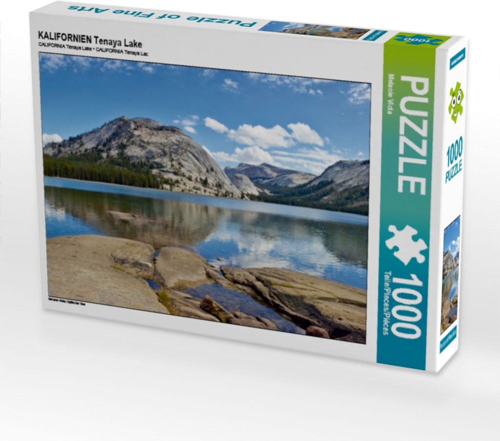 Calvendo KALIFORNIEN Tenaya Lake 1000 Teile Puzzle quer 640x480mm, Viola Melanie; 7326518
