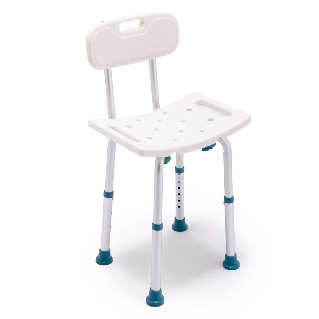 Sedia da doccia VixoMed® con schienale – Sgabello da doccia Immagine del prodotto 