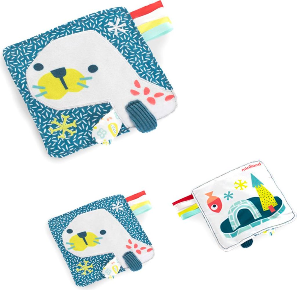 Miniland Sinnesspielzeug – Raschelndes Siegel