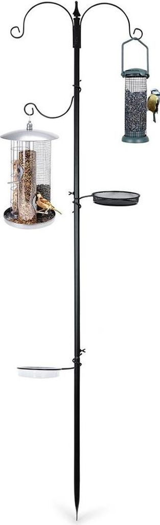 Garten-Aufhängerständer für Vogelfutterspender, Häuser, Vogelhäuschen, Wassernäpfe
