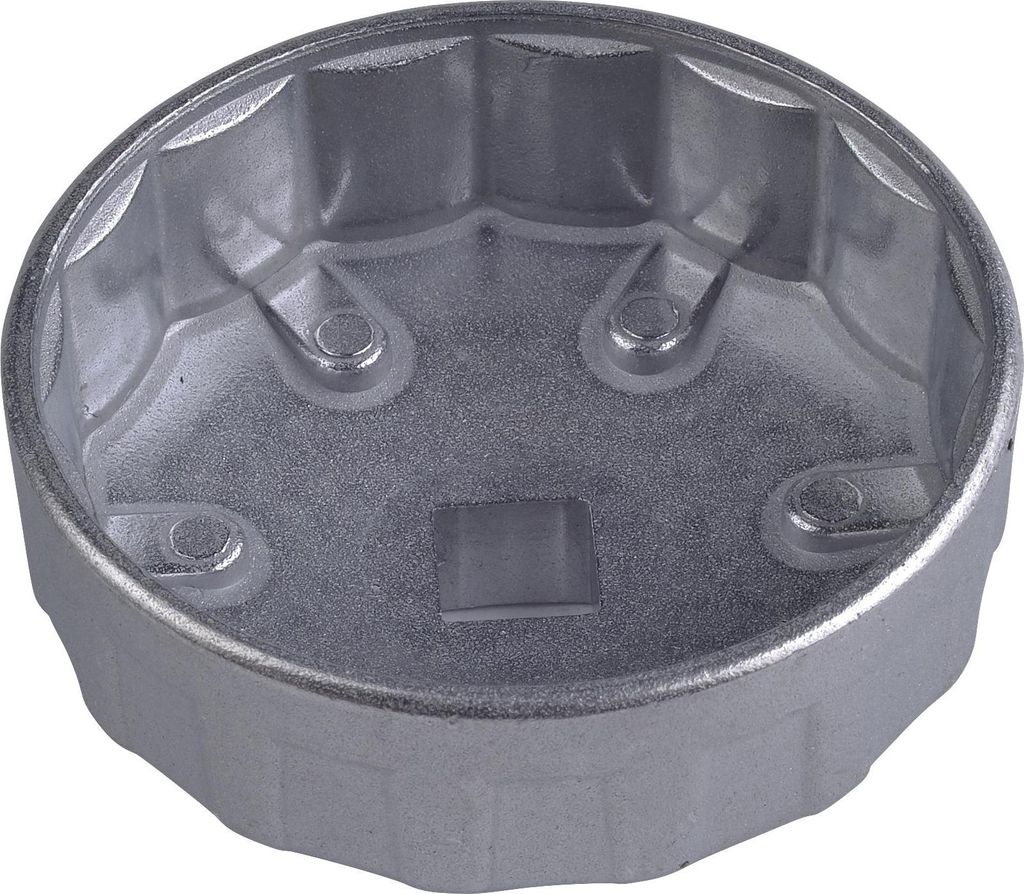 SW-Stahl 08450-75/12 Ölfilterschlüssel, Alu, 1/2'' Antrieb, 75 mm, 12 Kanten