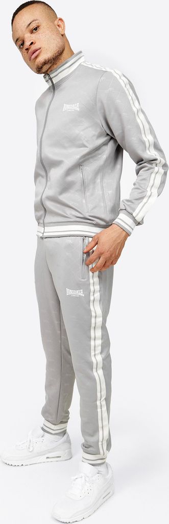 Pánské tepláky slim fit ASHWELL Grey/White L Lonsdale Obrázek produktu 