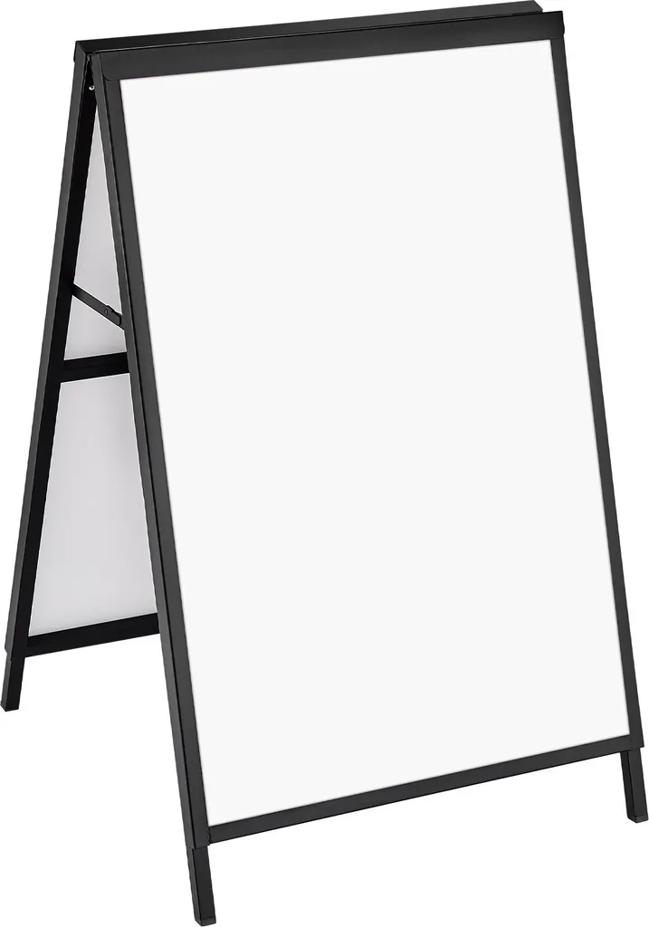 Panneau d'affichage publicitaire 61x91cm résistant en acier pliable - 11
