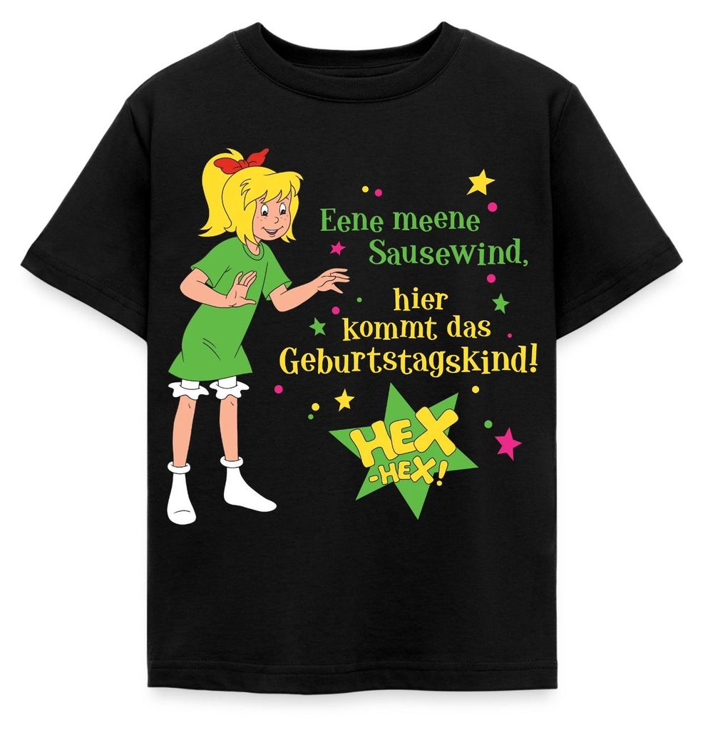Spreadshirt Bibi Blocksberg Geburtstag Bibi & Spruch Kinder Produktbild 
