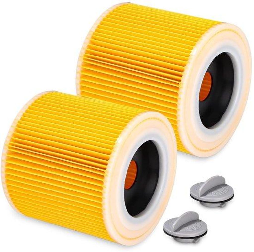 Filterelementenpatroonfilter für Kärcher Staubsauger WD3 Premium, WD2, WD3, WD3P, MV2, MV3 - WD3 - Ersatzfilter für Kärcher Staubsauger
