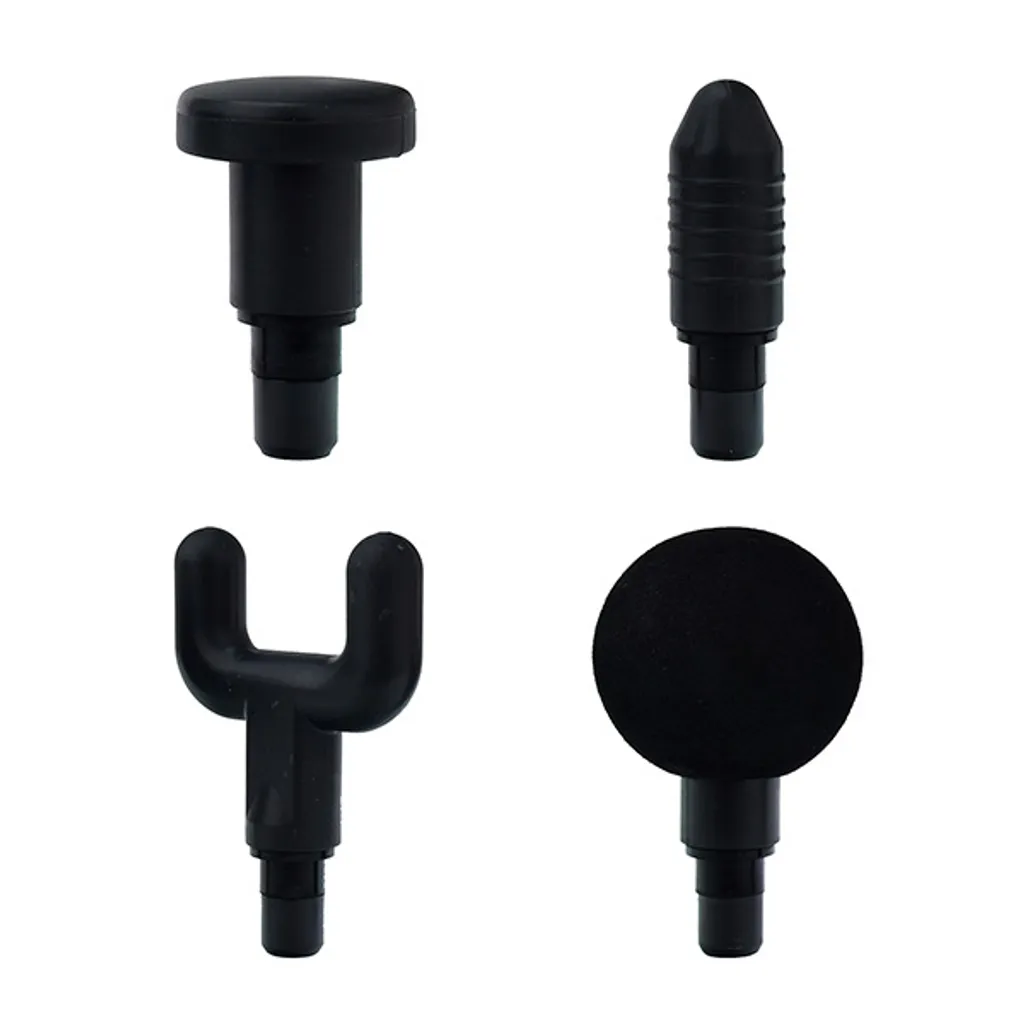 Jocca Pistolet de Massage Percussion, 6 Vitesses et 4 Têtes Interchangeables