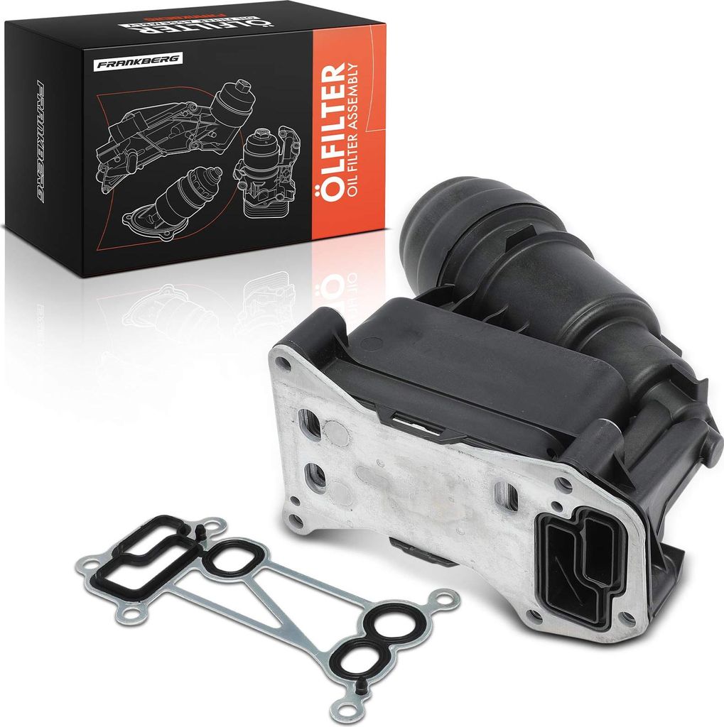 Frankberg 1x Ölfiltergehäuse für BMW E90 F30 F31 F80 E91 E92 F20 F21 F10 F11