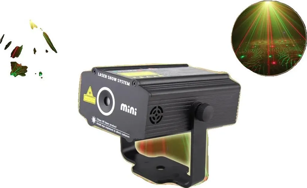 Projecteur laser simple à installer : 4 motifs pour décorer sans effort
