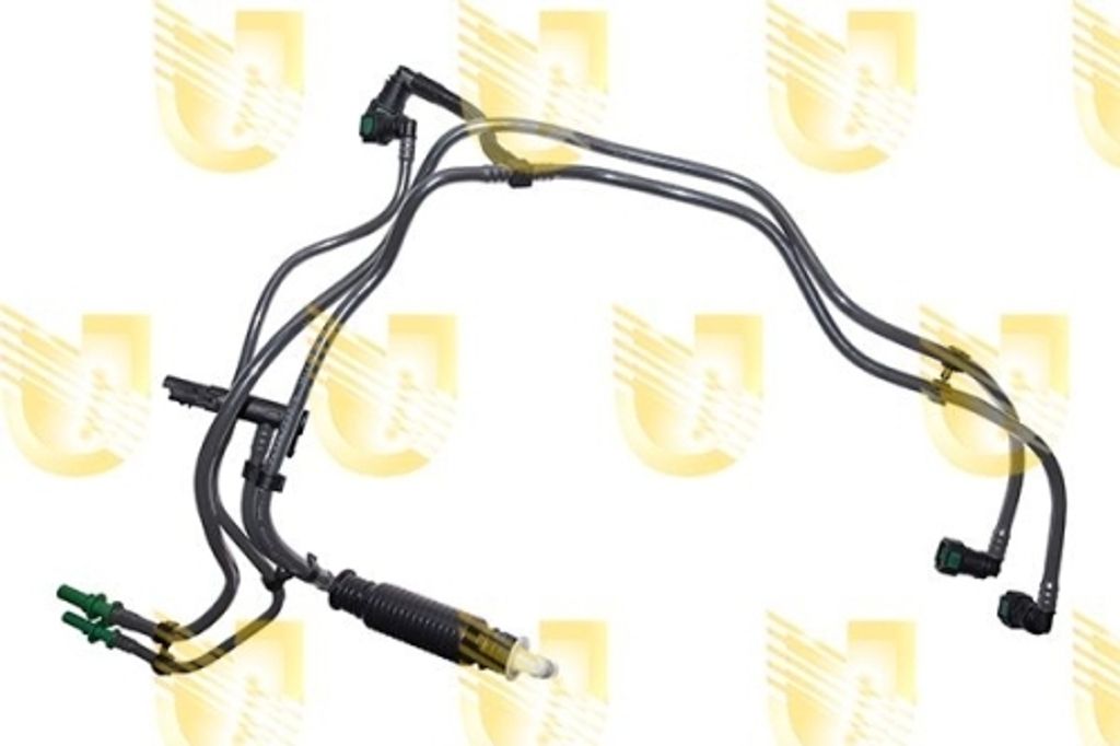 UNIGOM Kraftstoffleitung 241210 zwischen Kraftstofffilter und Einspritzpumpe passend für PEUGEOT 207 (WA, WC)
