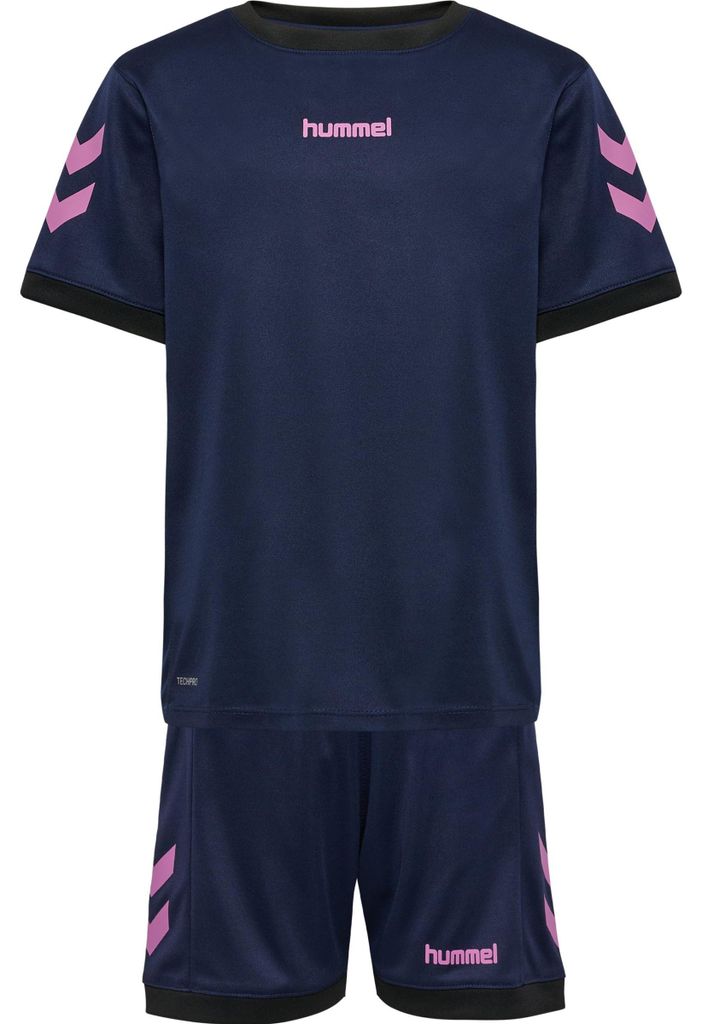 hummel  Trainingsanzug Kurz Rundhals Printmuster Sportlich Produktbild 