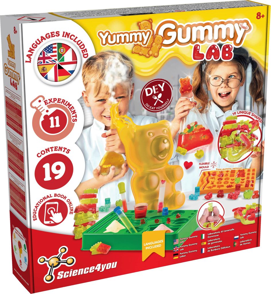 Science4You Gummibärchen selber machen Spielzeug Set - Science4You Experimente