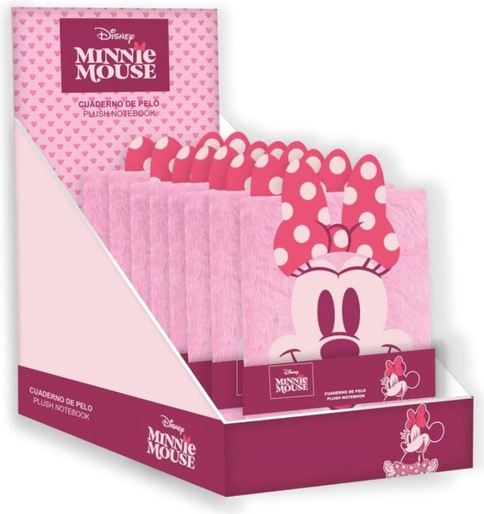 Disney Minnie Notizbuch aus Plü sch