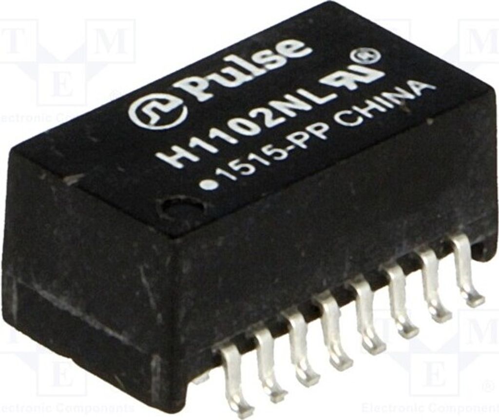 1x Transformator: LAN Übers: RX 1: 1,TX 1: 1 0÷70°C SMD -1,1dB H1102NL Verschraub