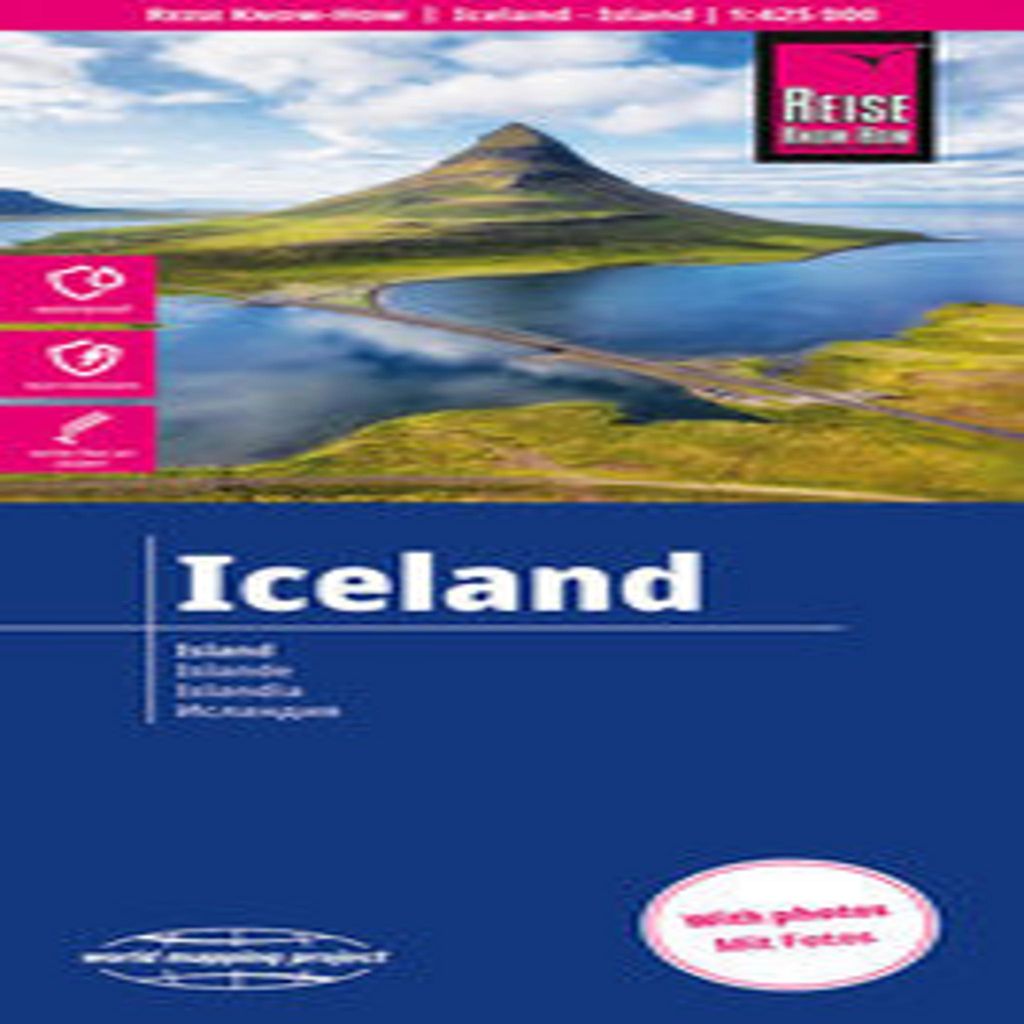 Reise Know-How Landkarte Island - Iceland (1:425.000)