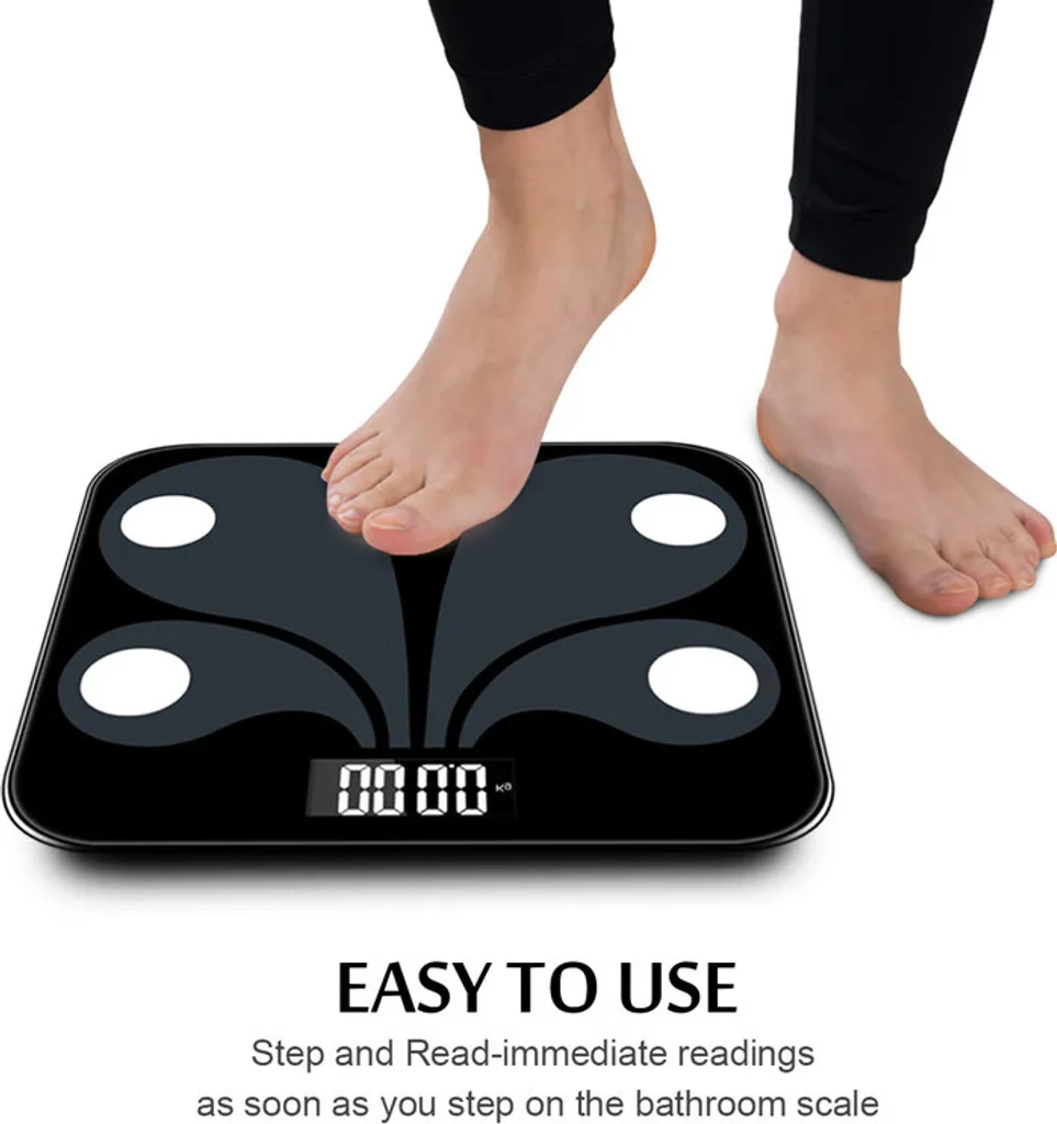 Balance connectée Bluetooth avec 12 mesures de santé et application Pro - 7