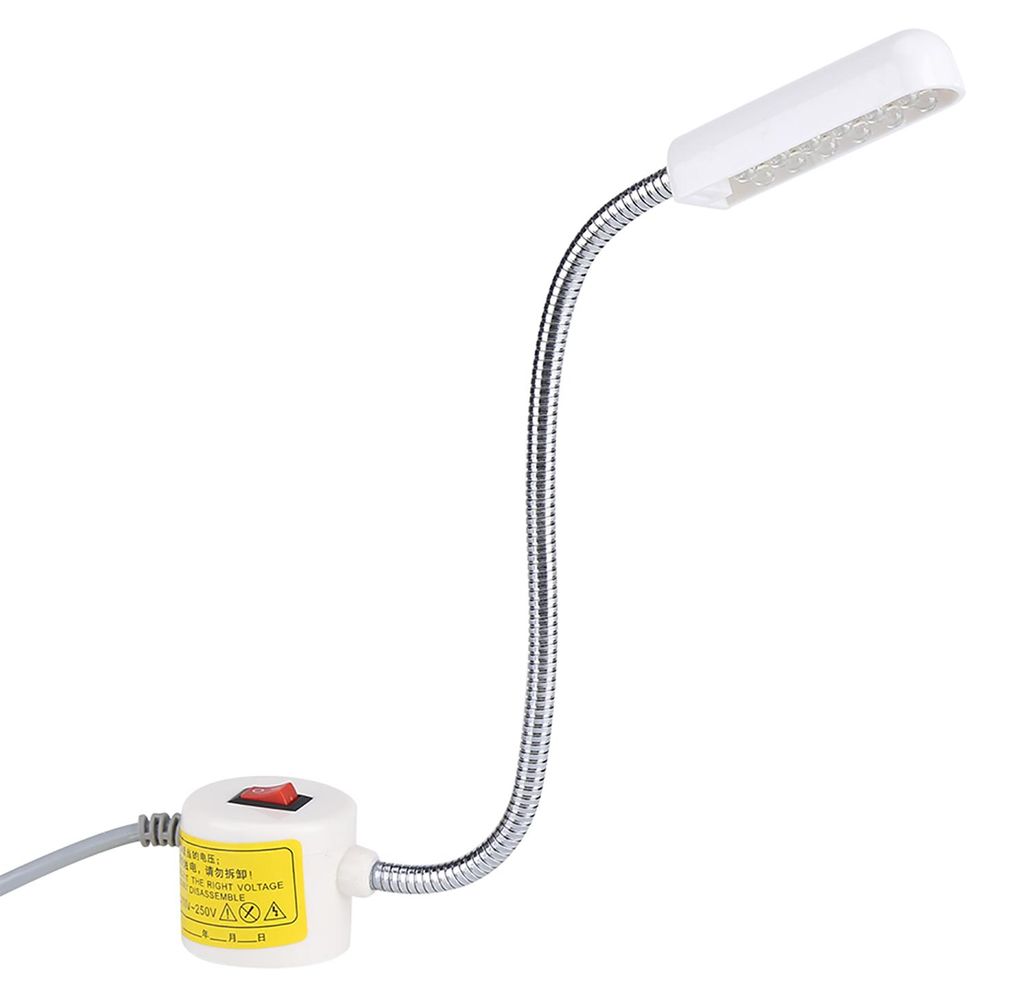 AC110‐ 12 LED magnetisches Arbeitslicht, flexible USB-Lampe für Nähmaschine