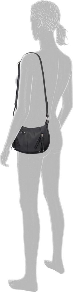 Tom Tailor Caia Cross Bag S Umhängetasche Schultertasche Shoulder Bag, Farbe:Black