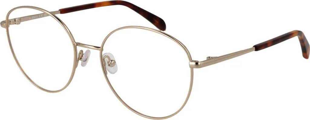 Lunettes Pucci EP5244 Or Pâle : Design Italien et Finition Brillante 55mm