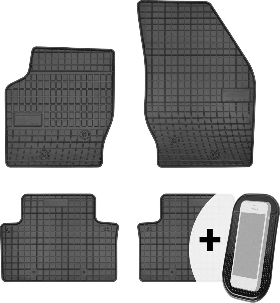 Gummimatten Auto Fußmatten Automatten Passgenau 4-teilig Set - passend für Volvo XC90 2002-2015