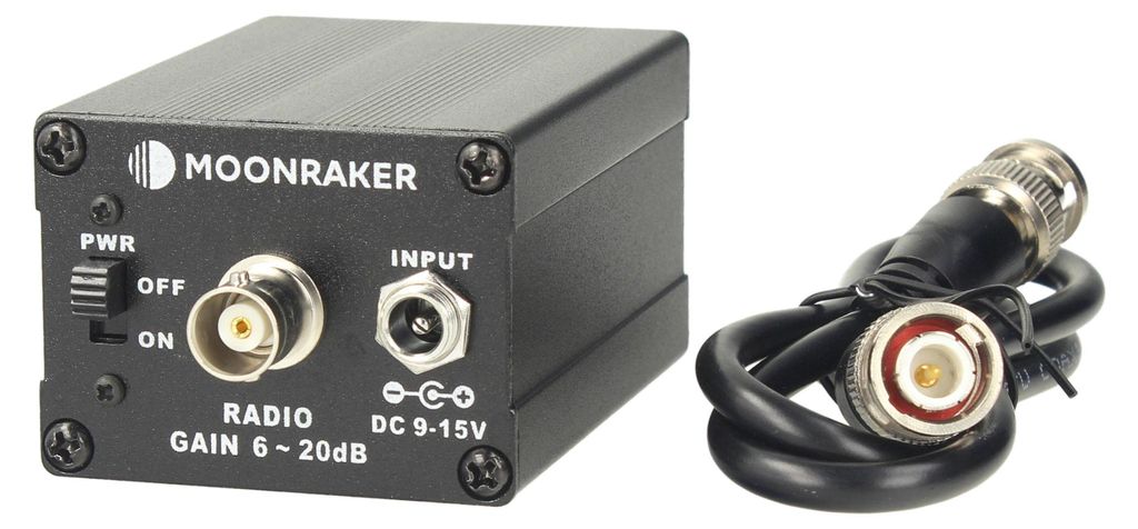 Breitband Vorverstärker 25–2000 MHz für Scanner & Produktbild 