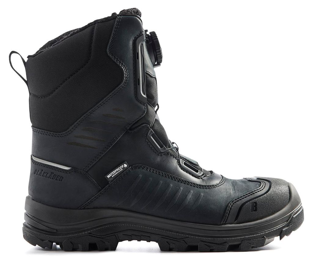 Blakläder STORM Winterstiefel S7S Wasserdicht 2493, Farbe:Schwarz/Schwarz, Größe:40
