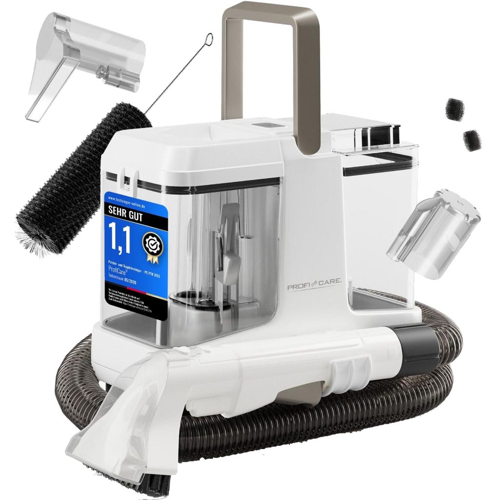 ProfiCare PC-PTR 3153, Ręczny, Dywan, Tapicerka, 0,8 l, 0,6 Zdjęcie produktu 