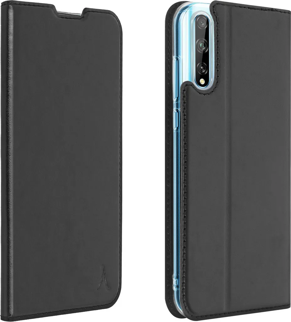 Custodia Akashi Huawei P Smart S Nero - Protezione Totale e Stand