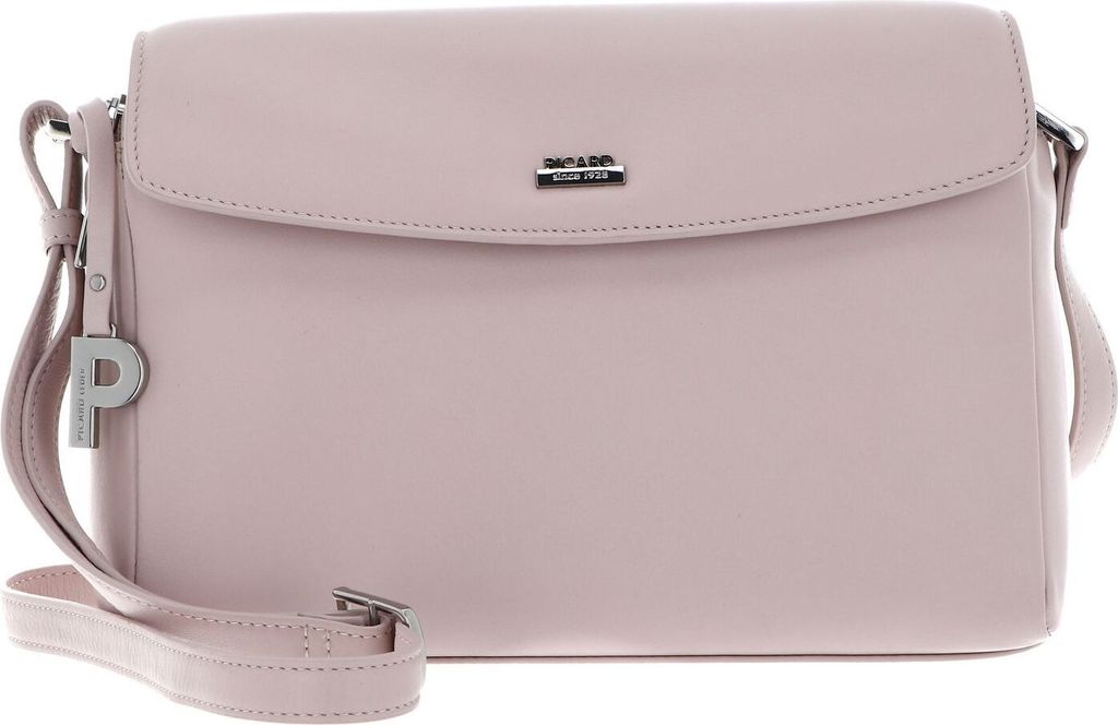 PICARD Leder Umhängetasche Schultertasche Really Crossbody Bag Magnolia rosa