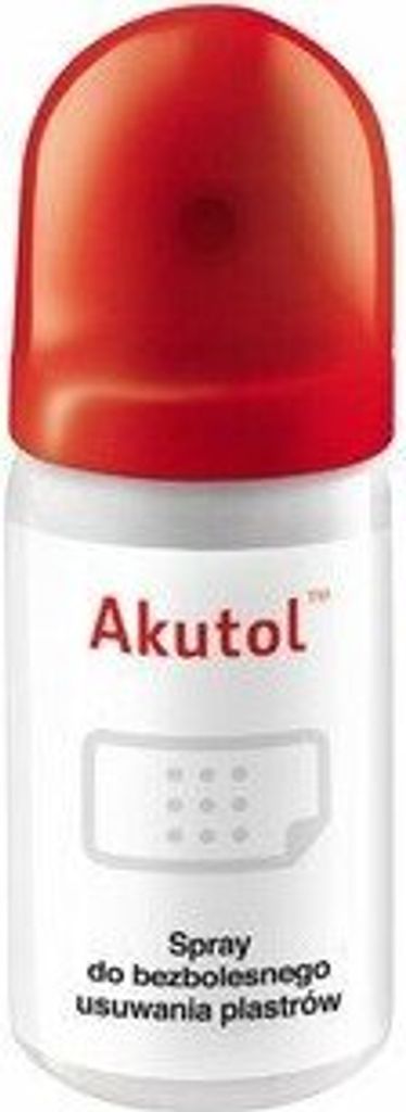 Akutol, Spray pour enlever les pansements sans douleur, Image du produit 