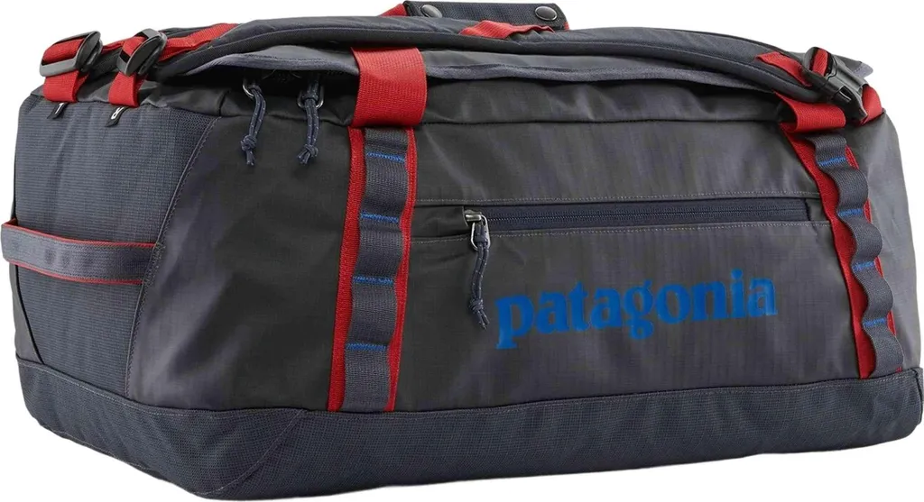 Sac à dos voyage Patagonia Black Hole 40L cabine Smolder Blue Red