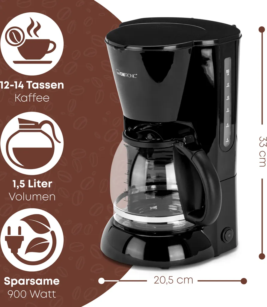 Machine à café Clatronic KA 3473 : ne manquez plus jamais de café chaud - 11