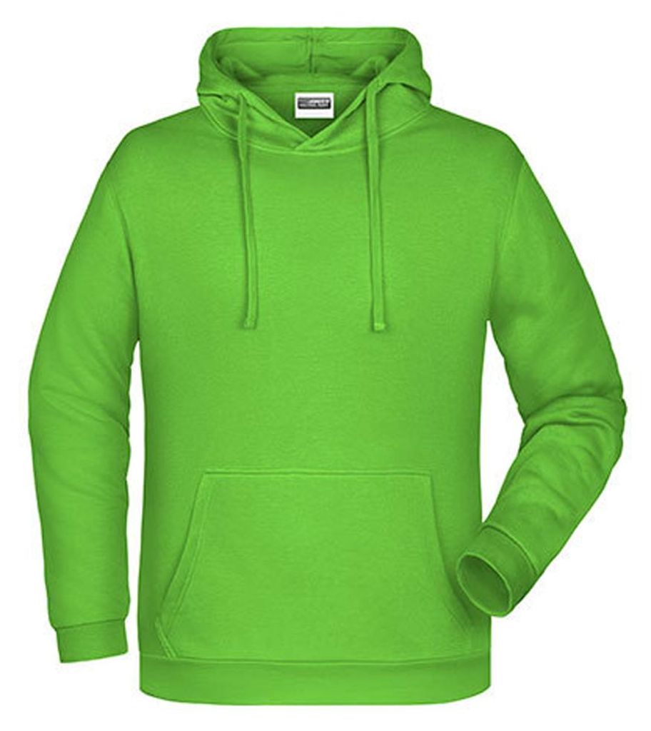 James and Nicholson - "Promo" Kapuzenpullover für Herren LT2754 (S) (Limone)